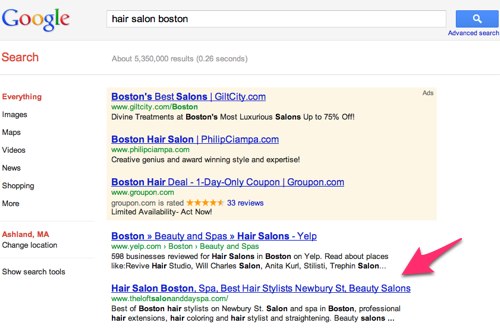 Hair salon boston  Google Search